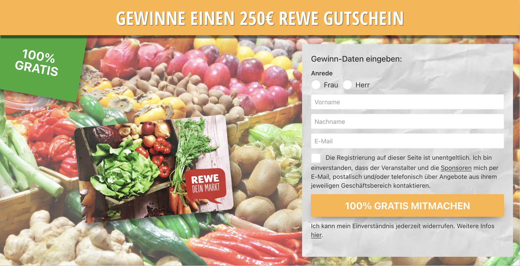 REWE Gewinnspiel