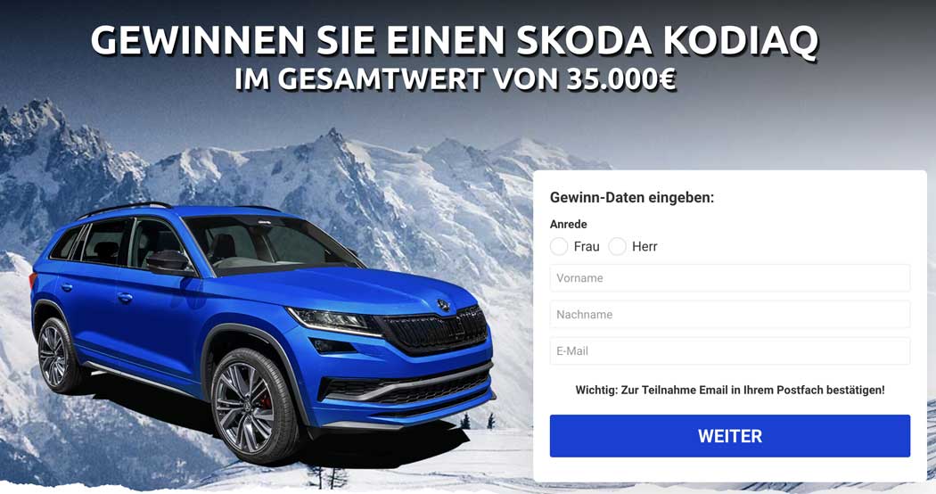 Skoda gewinnen