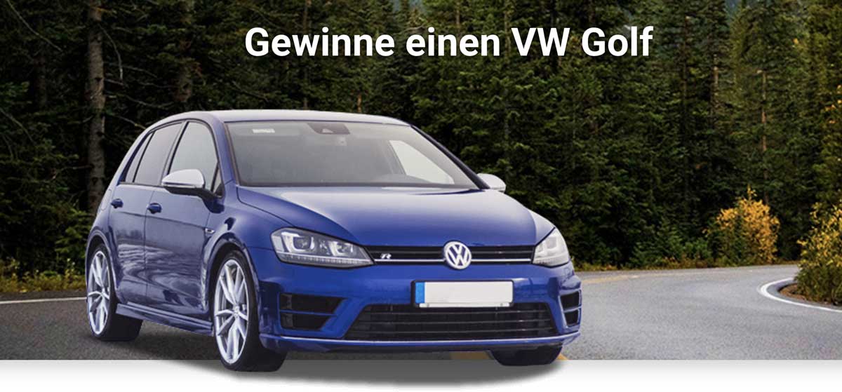 VW Golf gewinnen