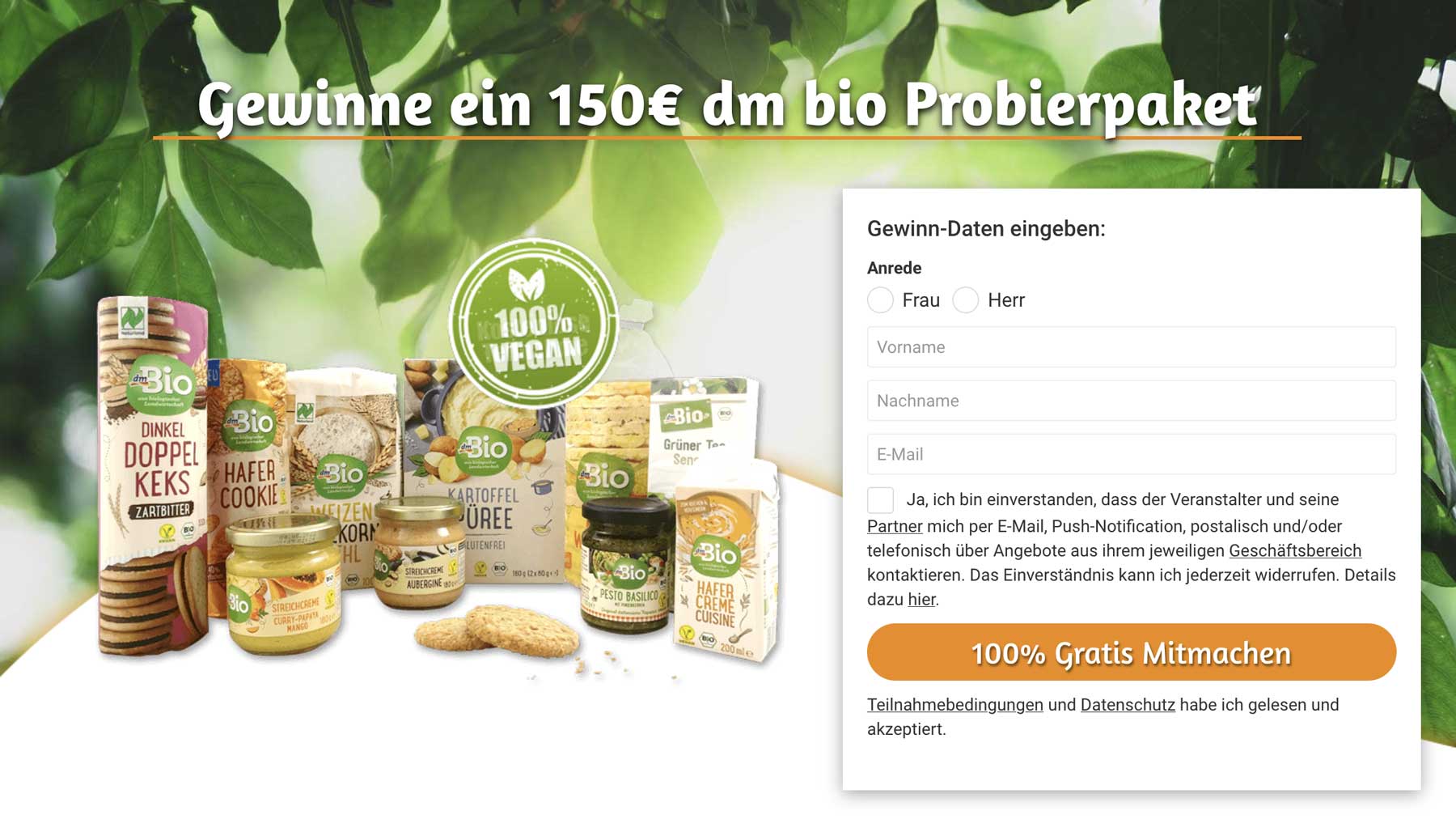 dm-Gewinnspiel