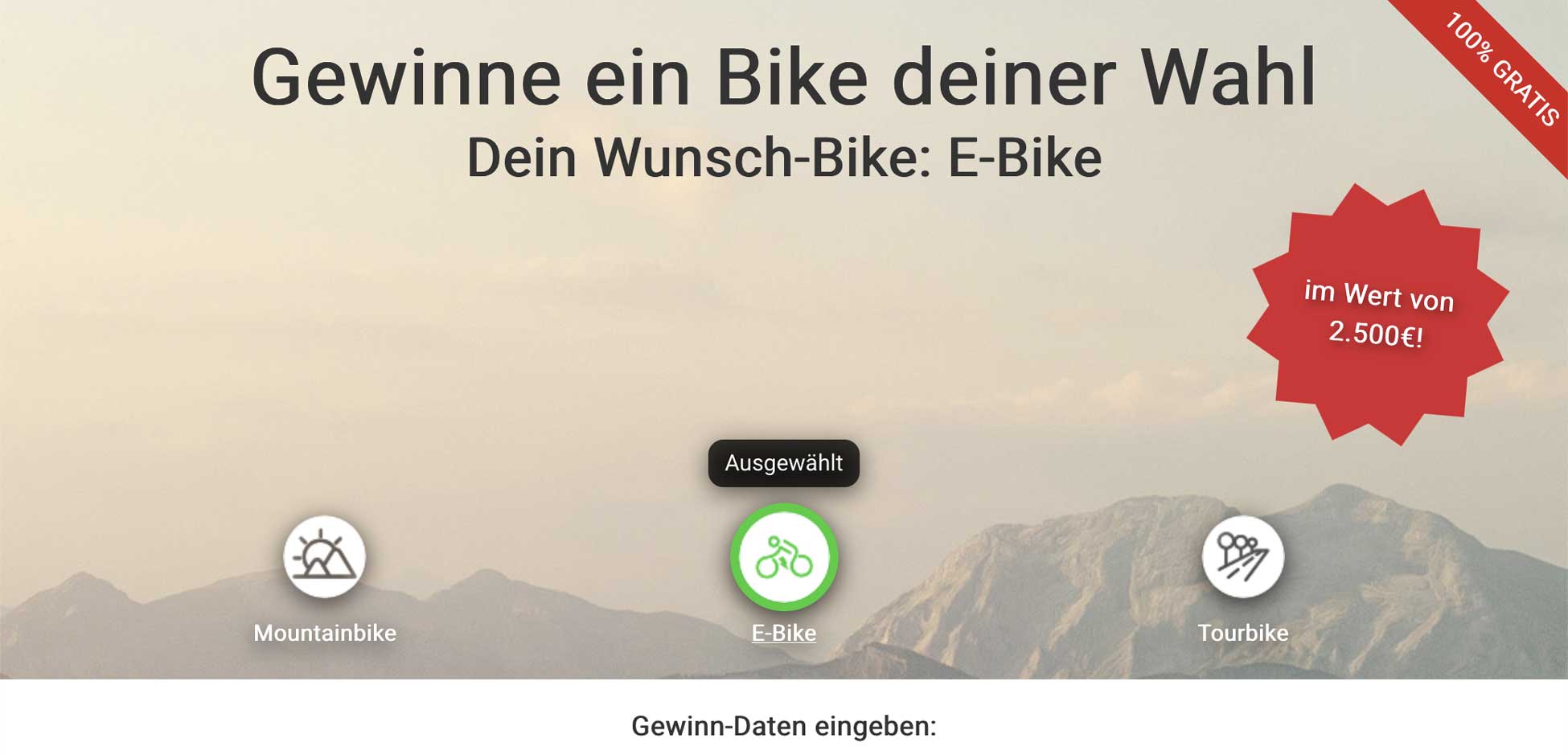 E-Bike-Gewinnspiel