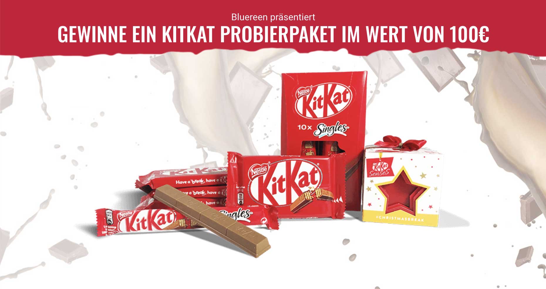 KitKat Schokoriegel gewinnen